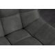 Seturi scaune, HoReCa - Set de 4 scaune ROADSTAR microfibra gri inchis