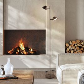 Lampadare - Lampa LED de podea cu telecomanda Taros