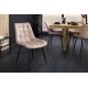 Seturi scaune, HoReCa - Set de 4 scaune ROADSTAR catifea sampanie greige