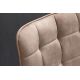 Seturi scaune, HoReCa - Set de 4 scaune ROADSTAR catifea sampanie greige