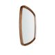 Oglinzi - Oglinda decorativa design LUX Walnut Square 65x65cm