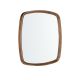 Oglinzi - Oglinda decorativa design LUX Walnut Square 65x65cm