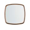 Oglinda decorativa design LUX Walnut Square 65x65cm