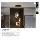 Pendule, Lustre suspendate - Lustra LED suspendata design modern Diabolo 3L