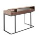 Birouri - Birou deosebit design LUX Walnut-Leatherette Mink