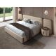 Noptiere - Noptiera design LUX Walnut-Leatherette Mink