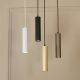 Pendule, Lustre suspendate - Pendul din aluminiu canelat Anna alb