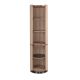 Biblioteci-Rafturi - Raft design LUX Walnut-Leatherette Mink