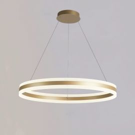 Pendule, Lustre suspendate - Lustra circulara LED Ada 100cm, Gold