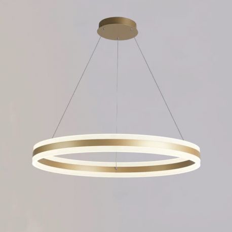 Pendule, Lustre suspendate - Lustra circulara LED Ada 100cm, Gold