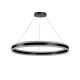 Lustra circulara LED Ada 100cm, Black