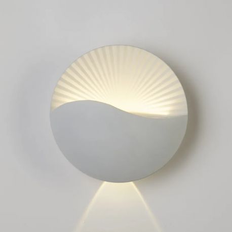 Aplice, corpuri de iluminat pentru pereti - Aplica LED iluminat ambiental Sunrise, White