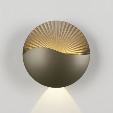 Aplice, corpuri de iluminat pentru pereti - Aplica LED iluminat ambiental Sunrise, Bronze