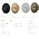 Aplice, corpuri de iluminat pentru pereti - Aplica LED iluminat ambiental Sunrise, Bronze