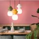 Pendule, Lustre suspendate - Lustra din ceramica design italian realizata manual Copacabana