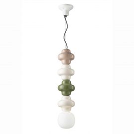 Pendule, Lustre suspendate - Lustra din ceramica design italian realizata manual Copacabana