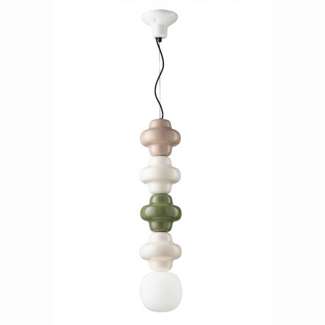 Pendule, Lustre suspendate - Lustra din ceramica design italian realizata manual Copacabana