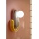 Aplice, corpuri de iluminat pentru pereti - Aplica din ceramica design italian realizata manual Eclair