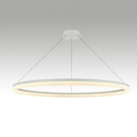 Corpuri de iluminat Lustre pentru casa scarii - Lustra LED XXL circulara casa scarii Ara 150cm, White