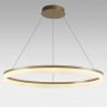 Lustra LED XXL circulara suspendata Ara 100cm, Gold