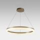 Candelabre, Lustre - Lustra LED circulara suspendata Ara 60cm, Gold