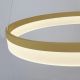 Candelabre, Lustre - Lustra LED circulara suspendata Ara 60cm, Gold