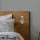 Aplice, corpuri de iluminat pentru pereti - Aplica incastrabila cu spot LED directionabil Marylebone nickel