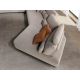 Coltare - Coltar modular LUX design italian cu sezlong stanga Velvet sand