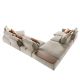 Coltare - Coltar modular LUX design italian cu sezlong stanga Velvet sand