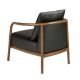 Fotolii - Fotoliu LUX design italian, Piele Naturala, Black