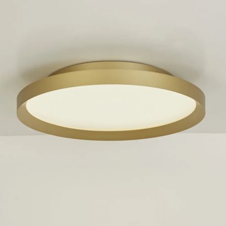 Plafoniere - Plafoniera LED dimabila CCT 3000/4000K Prisma 35 auriu