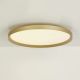 Plafoniere - Plafoniera LED dimabila CCT 3000/4000K Prisma 45 aurie