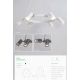 Pendule, Lustre suspendate - Lustra LED suspendata cu 6 spoturi directionabile, Laser negru