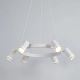 Lustra LED suspendata cu 6 spoturi directionabile, Laser alb