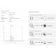 Pendule, Lustre suspendate - Lustra moderna neagra LED PELLE 3-STEP DIMM