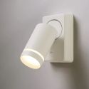 Aplica cu spot directionabil Laser 1, alb