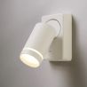 Aplica cu spot directionabil Laser 1, alb