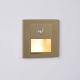 Spoturi tavan fals - Spot LED incastrabil cu senzor iluminat ambiental Runway auriu