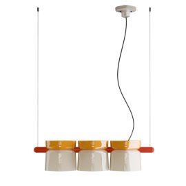 Pendule, Lustre suspendate - Lustra suspendata din ceramica design italian Yakitori