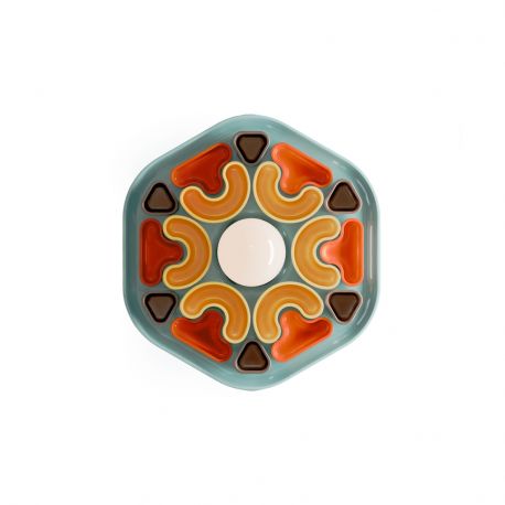 Aplice, corpuri de iluminat pentru pereti - Aplica de perete din ceramica design italian Phytia