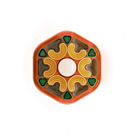 Aplice, corpuri de iluminat pentru pereti - Aplica de perete din ceramica design italian Phytia