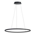 Lustra circulara LED APUS 80 negru