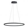 Lustra circulara LED APUS 80 negru