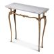 Console - Consola LUX cu blat din marmura alba Fabiola