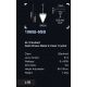 Candelabre, Lustre - Candelabru cristal metal alama design elegant Lux, Belle 6L