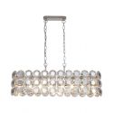 Lustra suspendata ovala design elegant Belle 8LT