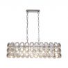 Lustra suspendata ovala design elegant Belle 8LT
