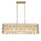 Candelabre, Lustre - Lustra suspendata ovala design elegant Belle 8LT