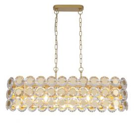 Candelabre, Lustre - Lustra suspendata ovala design elegant Belle 8LT