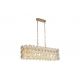 Candelabre, Lustre - Lustra suspendata ovala design elegant Belle 8LT